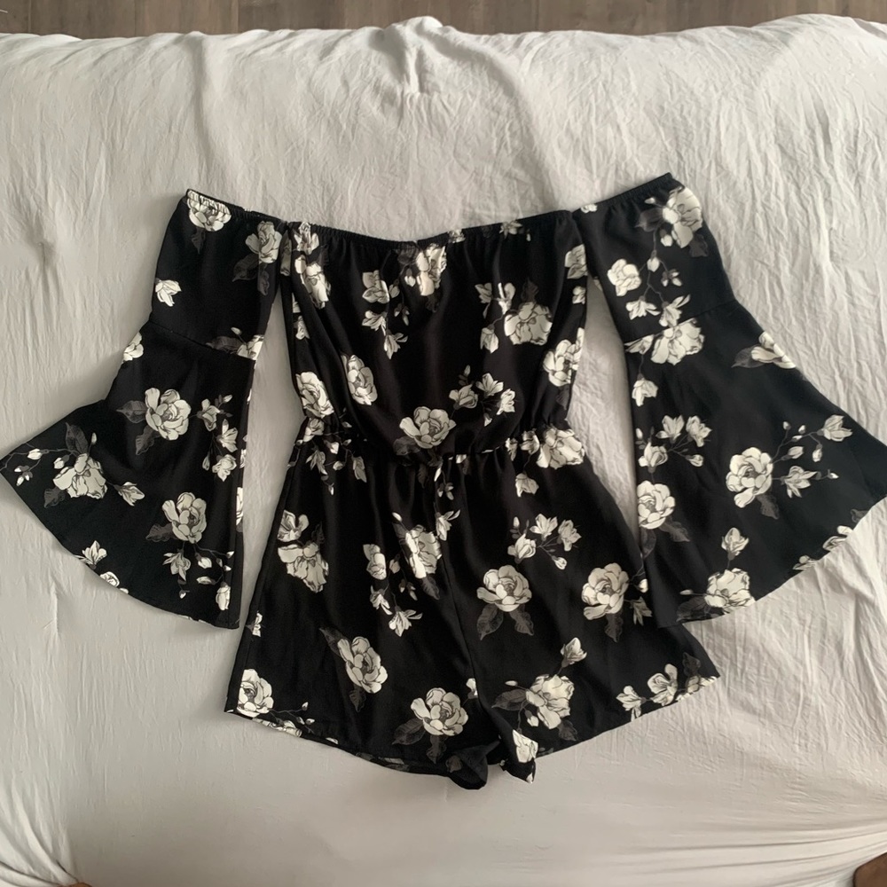 Off the shoulders romper